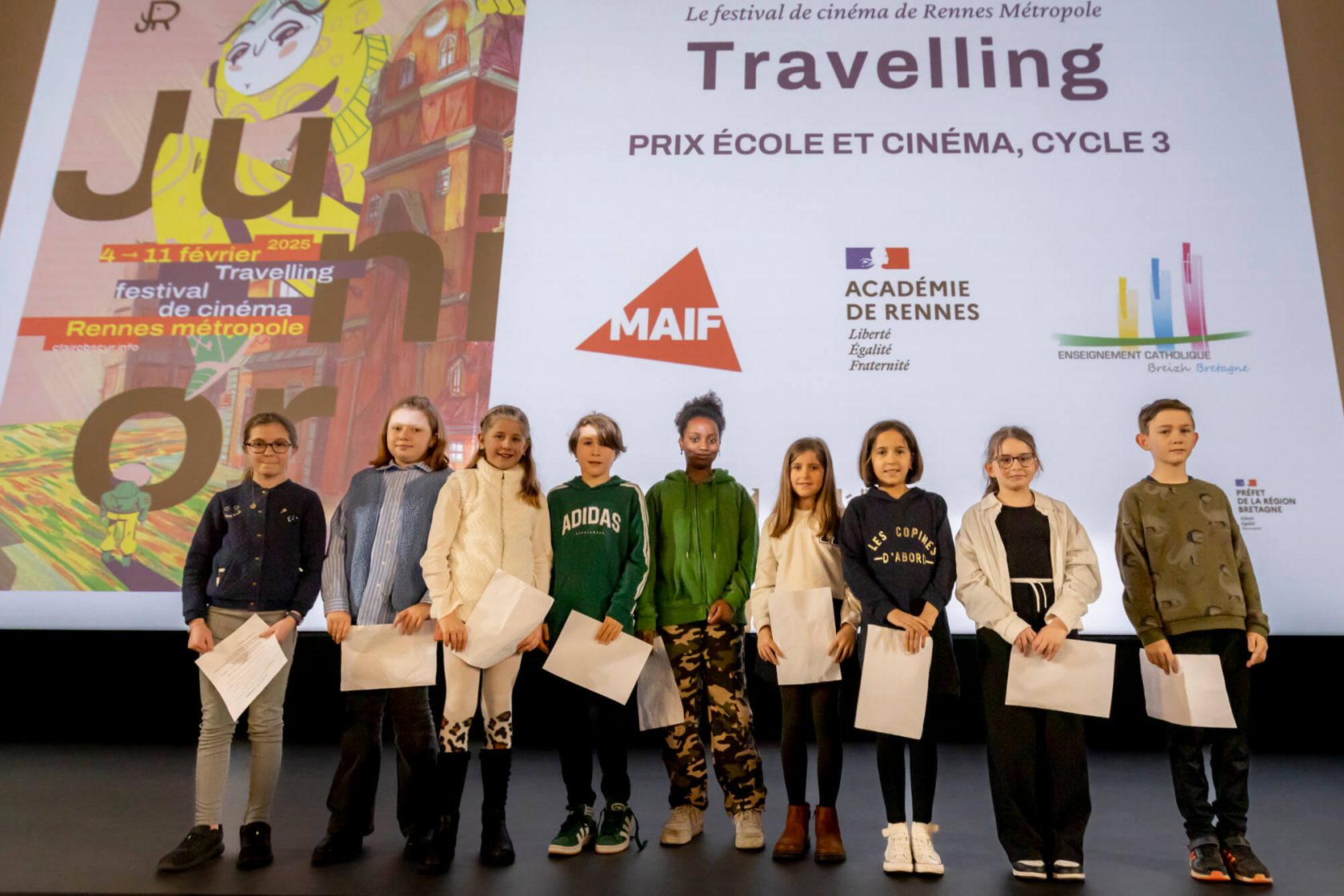 ImageRemise des prix - Travelling 2025 - École et cinéma - Cycle 3