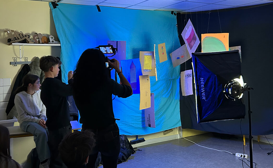 Tournage intérieur