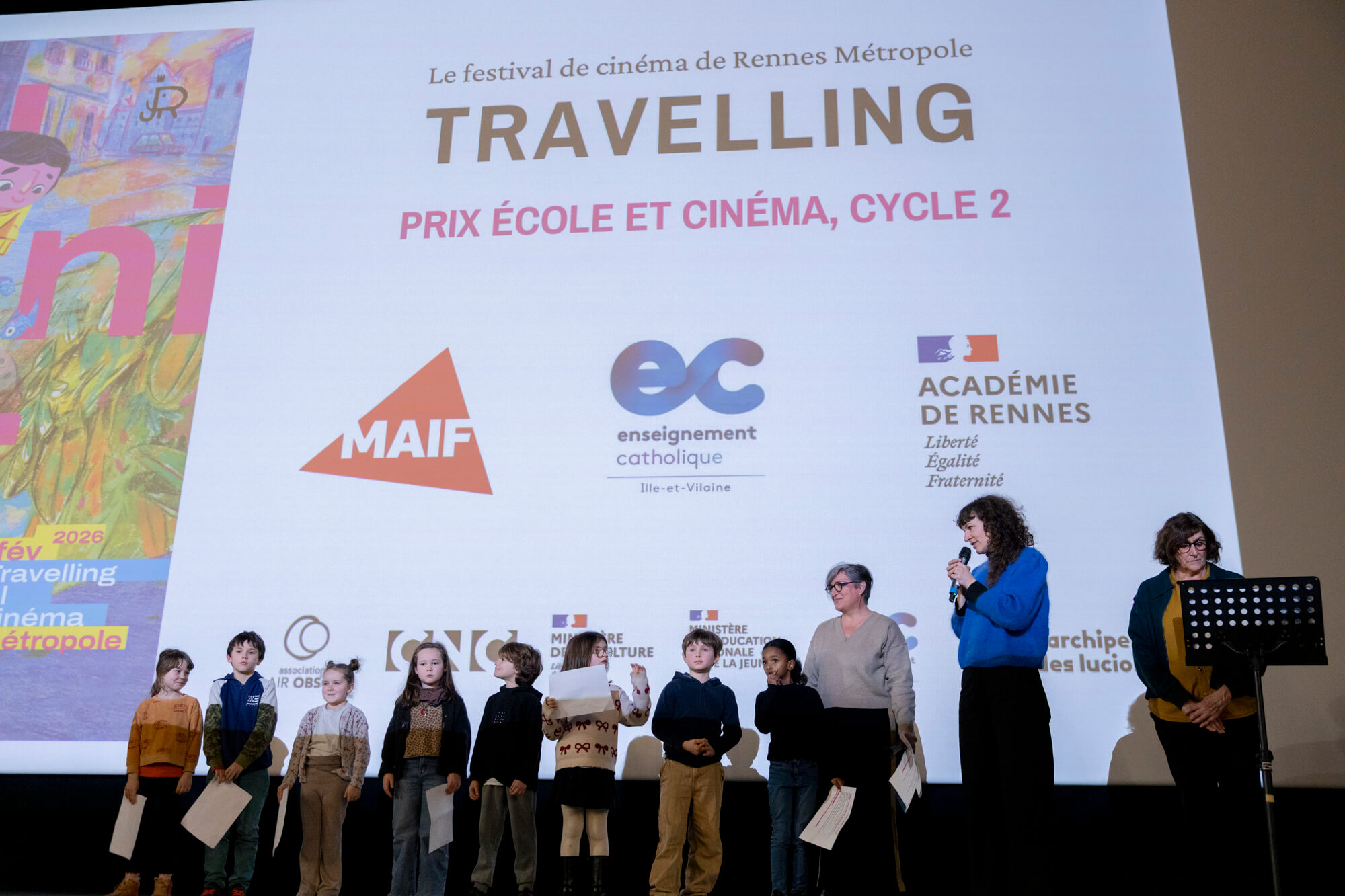 ImageRemise des prix - Travelling 2026 - École et cinéma - Cycle 2