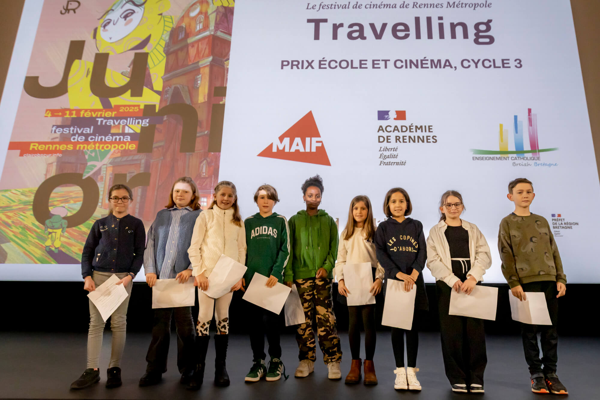 Remise des prix - Travelling 2025 / Prix Cycle 3