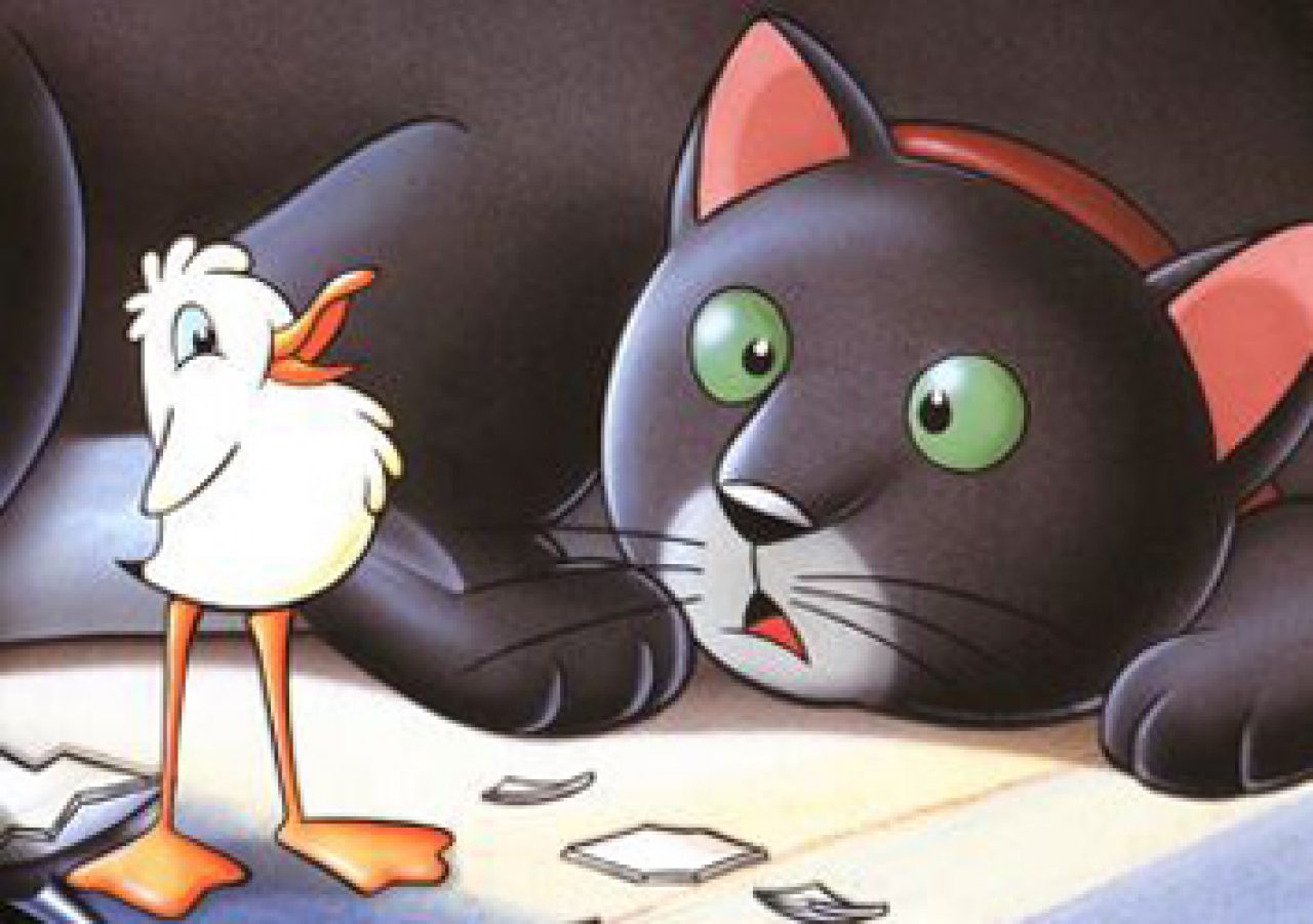 La Mouette Et Le Chat