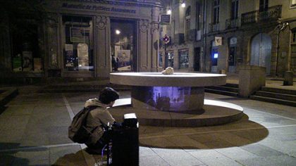 Projections dans la ville de Rennes