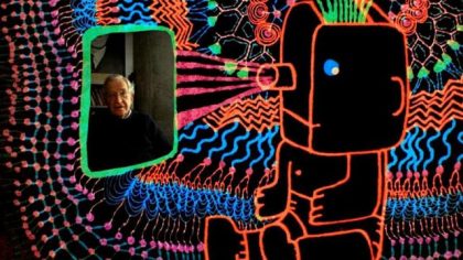 Conversation animée avec Noam Chomsky de Michel Gondry