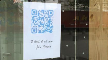 Cherchez les QR Code dans la ville !