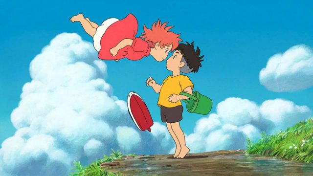 "Ponyo" sur la falaise de Hayao Miyazaki 