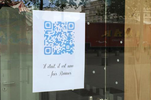 Cherchez les QR Code dans la ville !